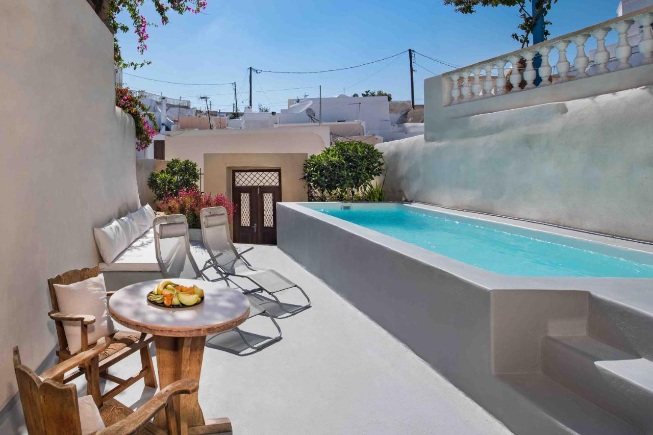 Sandandstone Villa Santorini Megalochori  Bagian luar foto