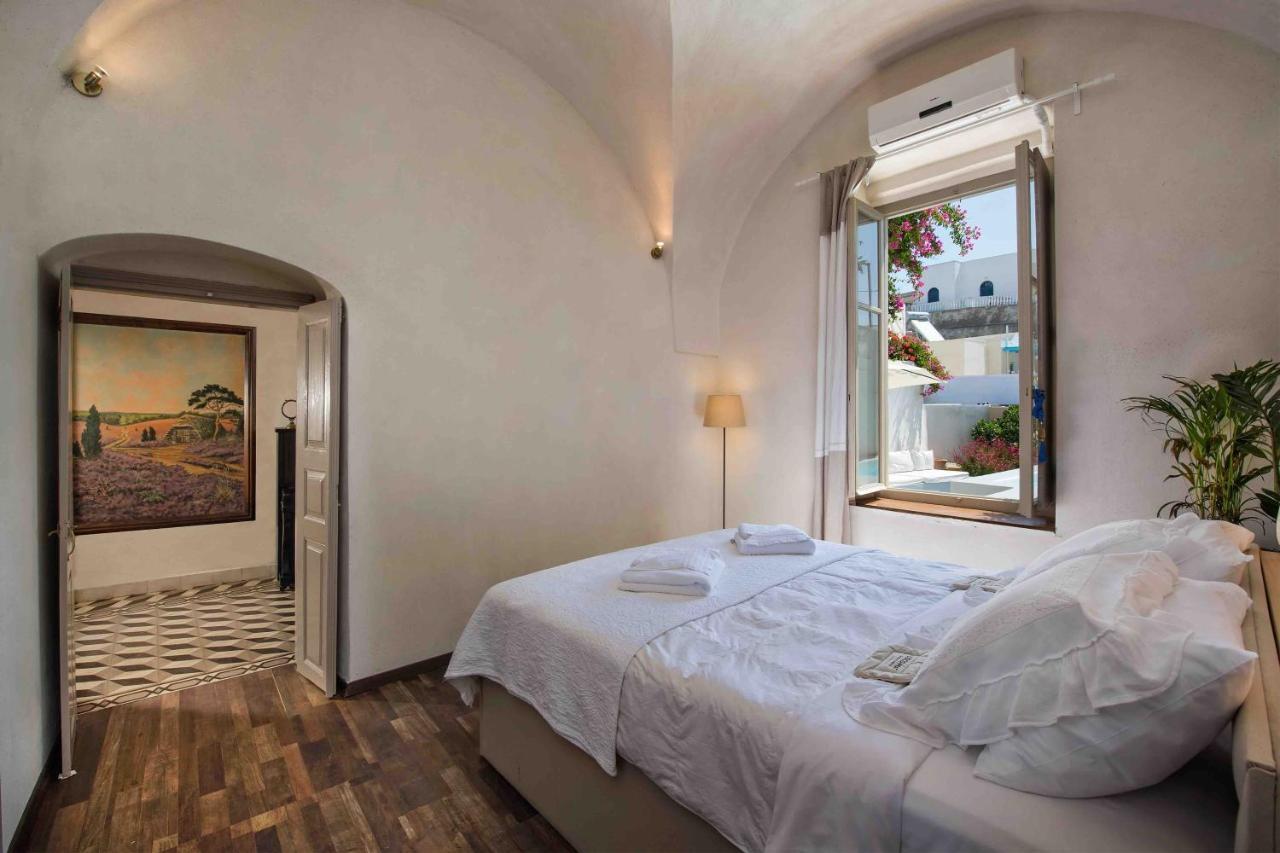 Sandandstone Villa Santorini Megalochori  Bagian luar foto
